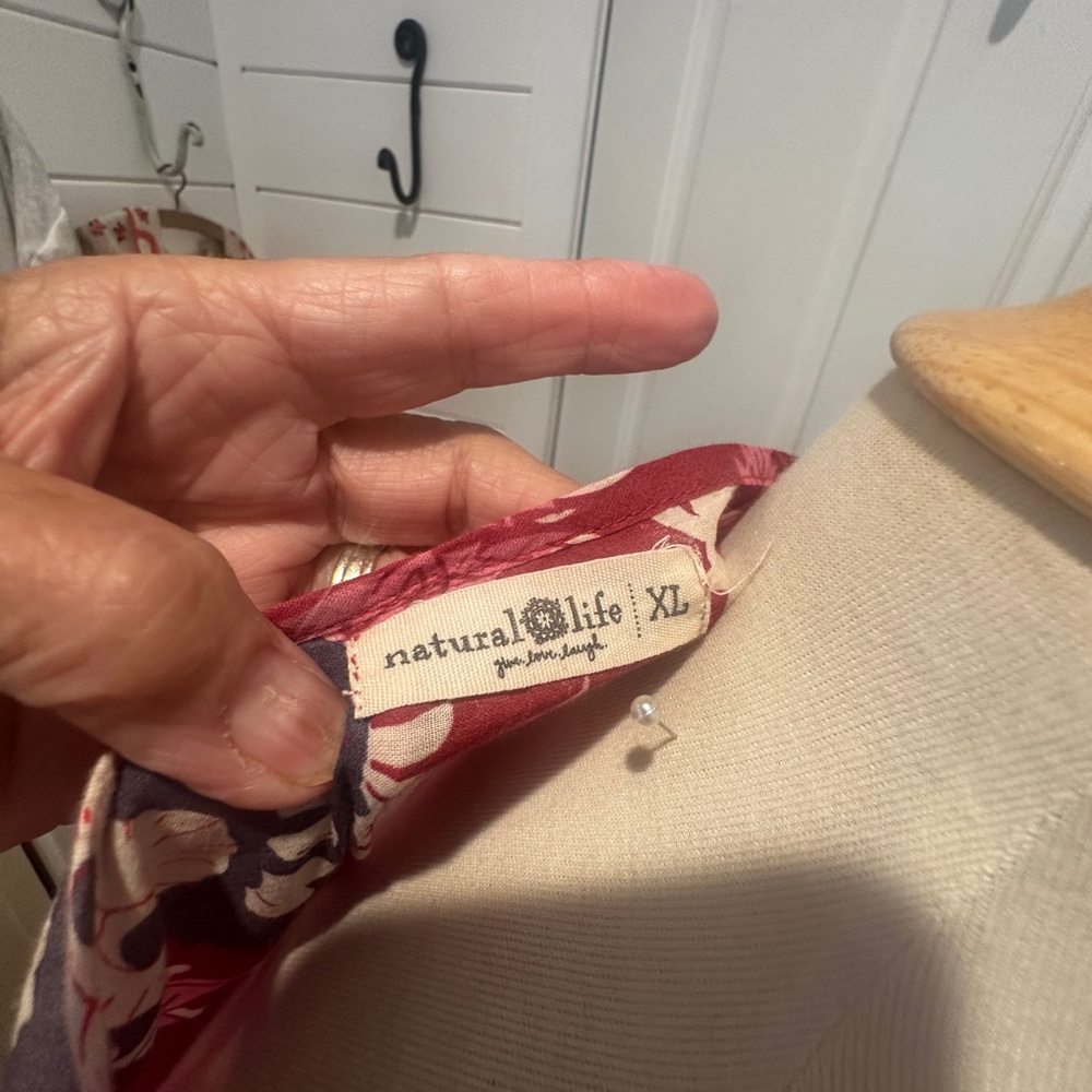 Floral Red and pink Boho maxi dress - Picture 9 of 9